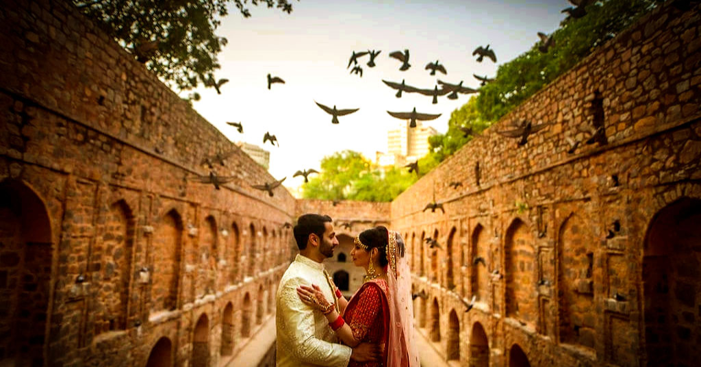 Pre-wedding shoot locations in Delhi